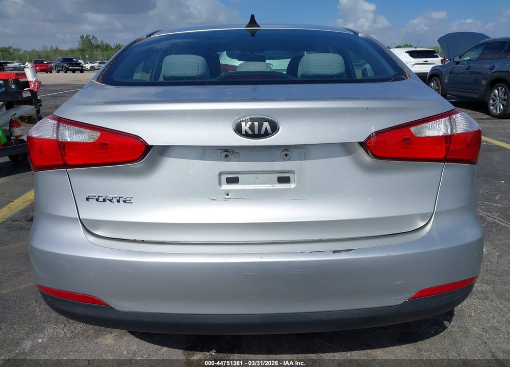 2014 KIA FORTE LX VIN: KNAFX4A6XE5210306