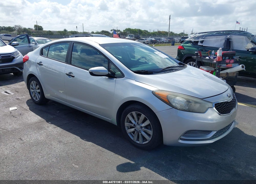 2014 KIA FORTE LX VIN: KNAFX4A6XE5210306