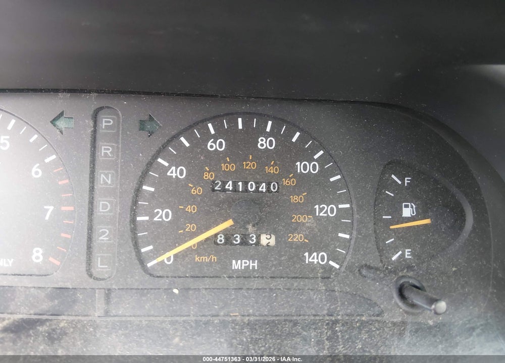 1997 TOYOTA AVALON XL VIN: 4T1BF12BXVU186637