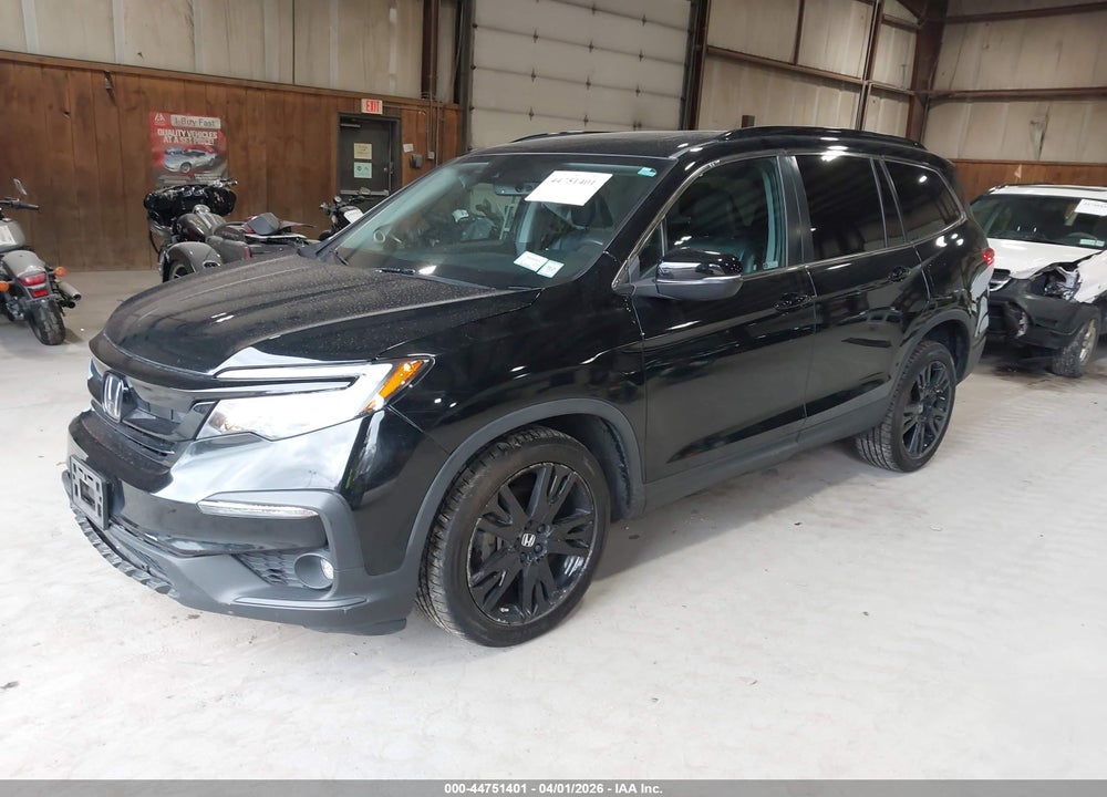 2022 HONDA PILOT AWD SPECIAL EDITION VIN: 5FNYF6H29NB039754