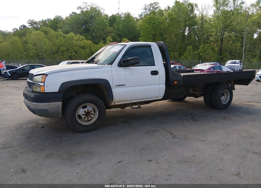 2004 CHEVROLET SILVERADO 3500 CHASSIS WORK TRUCK VIN: 1GBJC34U34E342047