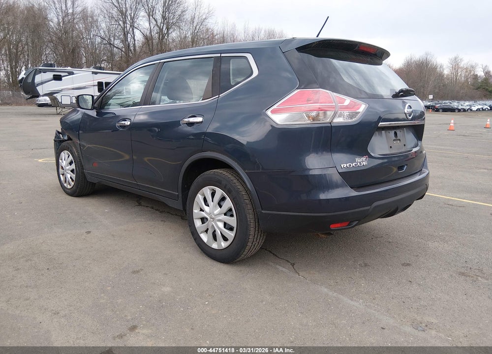 2015 NISSAN ROGUE S VIN: KNMAT2MVXFP567314