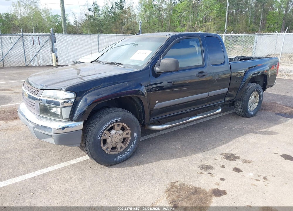 2008 CHEVROLET COLORADO LT VIN: 1GCDS49E788195707