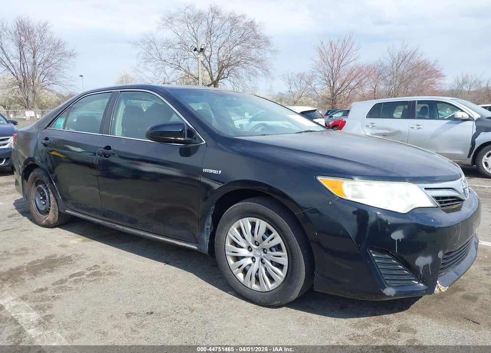 2014 TOYOTA CAMRY HYBRID LE VIN: 4T1BD1FKXEU124560