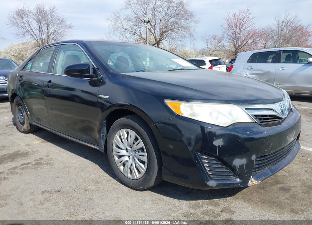 2014 TOYOTA CAMRY HYBRID LE VIN: 4T1BD1FKXEU124560