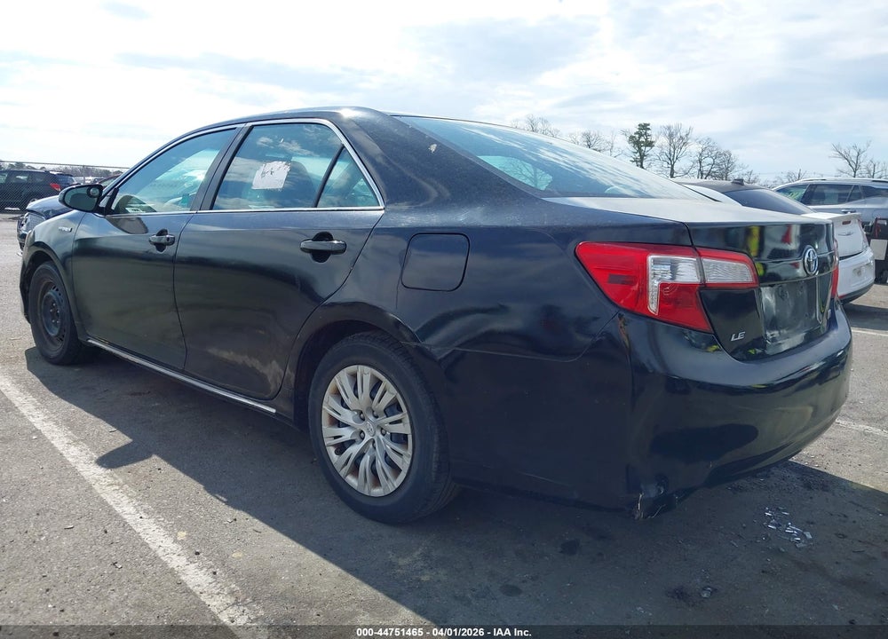 2014 TOYOTA CAMRY HYBRID LE VIN: 4T1BD1FKXEU124560