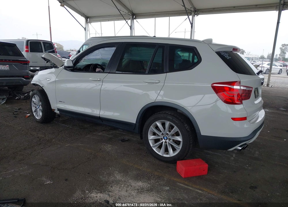 2017 BMW X3 SDRIVE28I VIN: 5UXWZ7C31H0X40181
