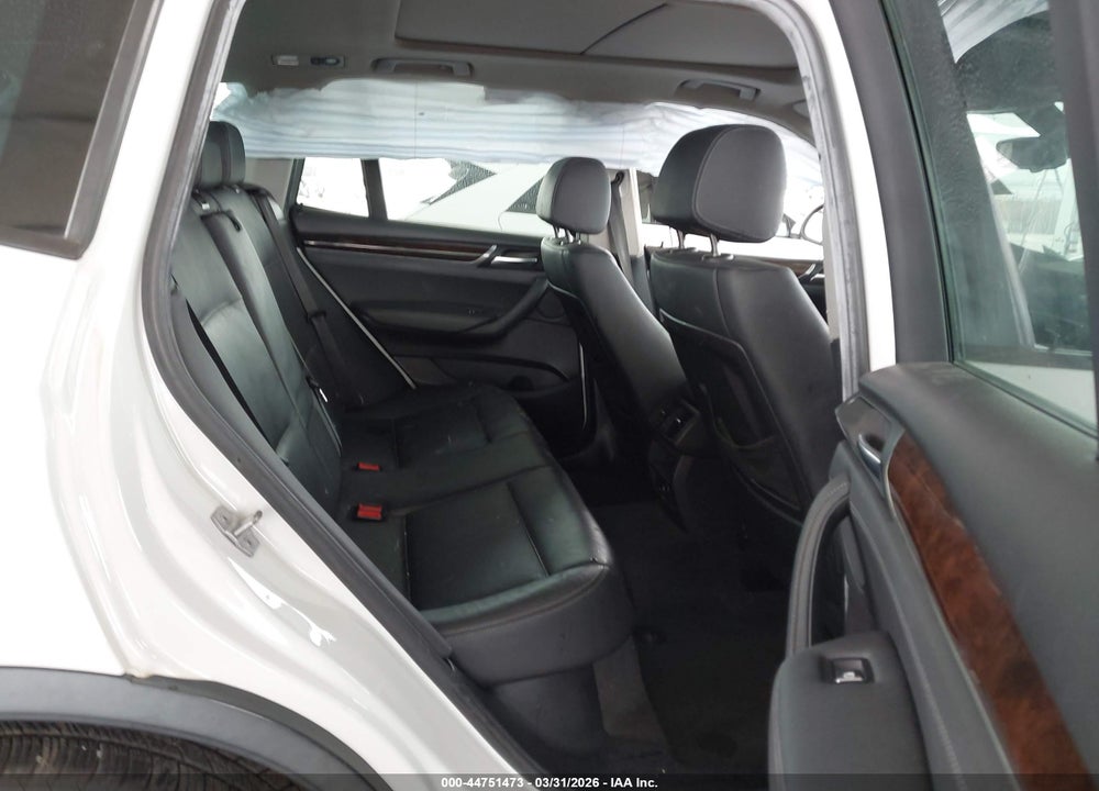2017 BMW X3 SDRIVE28I VIN: 5UXWZ7C31H0X40181