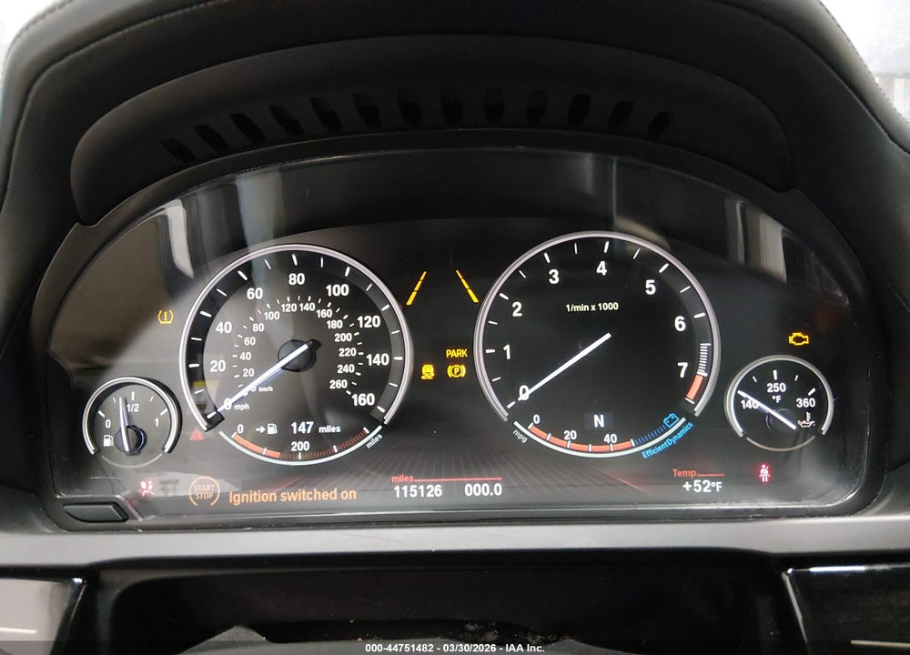 2012 BMW 750 LXI VIN: WBAKC8C54CC436808