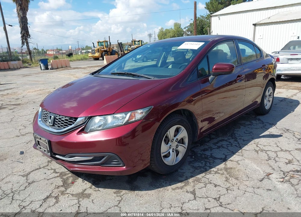 2015 HONDA CIVIC LX VIN: 2HGFB2F5XFH537886