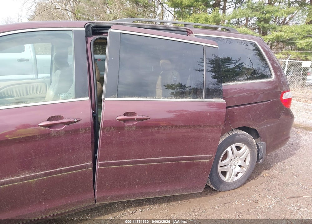 2007 HONDA ODYSSEY EX-L VIN: 5FNRL38707B460563