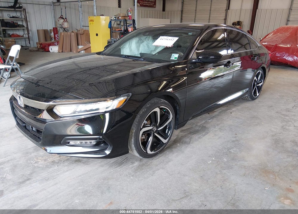 2018 HONDA ACCORD SPORT VIN: 1HGCV1F30JA162584