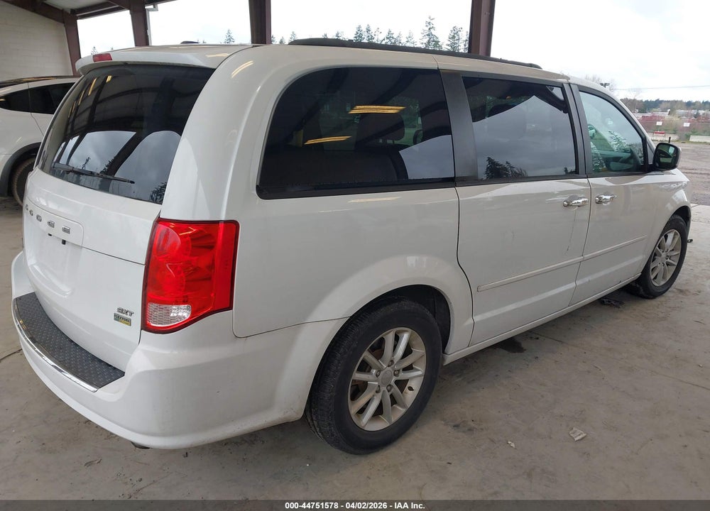 2016 DODGE GRAND CARAVAN SXT VIN: 2C4RDGCG8GR396160
