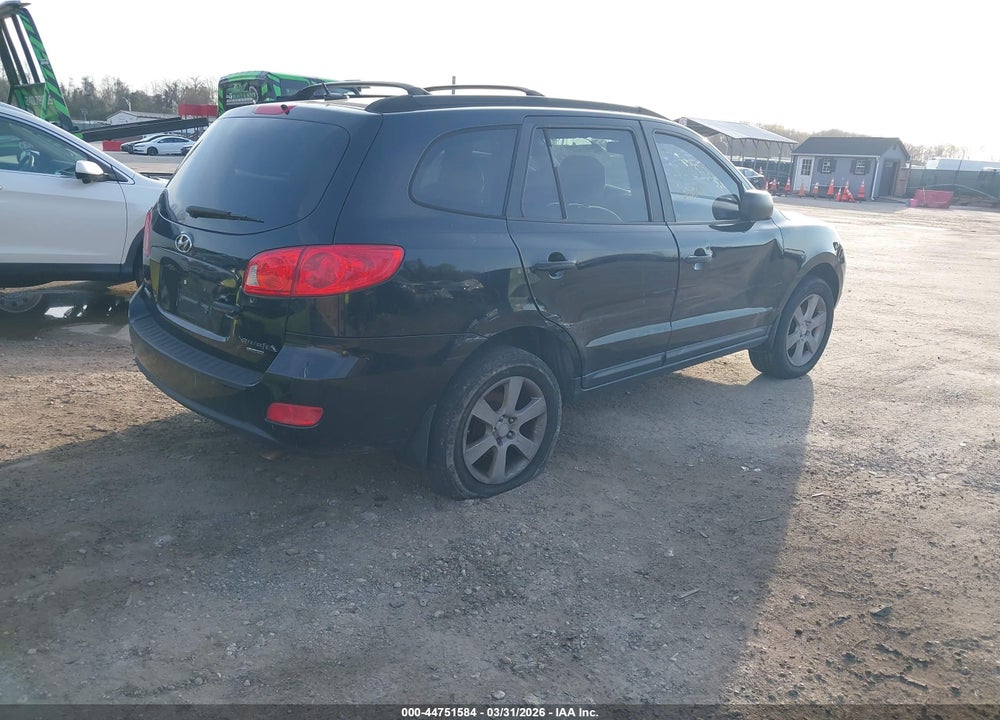 2009 HYUNDAI SANTA FE GLS VIN: 5NMSG73D79H308274