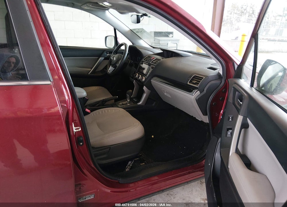 2018 SUBARU FORESTER 2.5I LIMITED VIN: JF2SJARC0JH565104