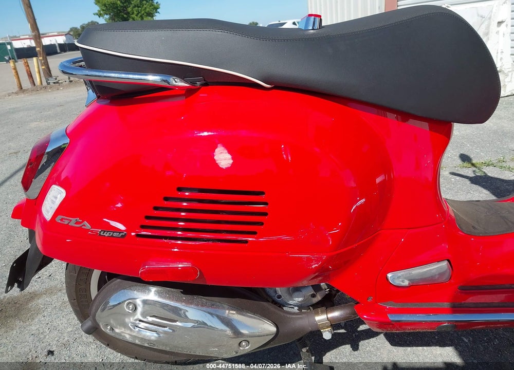 2025 VESPA GTS/SEI GIORNI 300 VIN: ZAPMD39M5S5201863