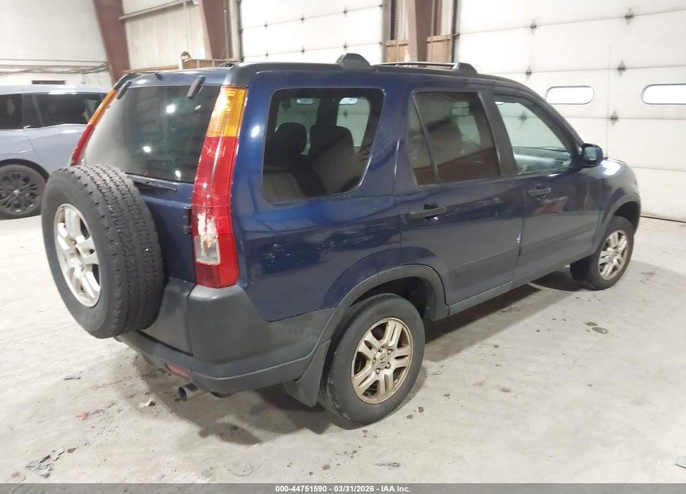 2003 HONDA CR-V EX VIN: SHSRD78863U122701