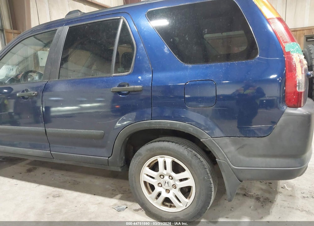 2003 HONDA CR-V EX VIN: SHSRD78863U122701