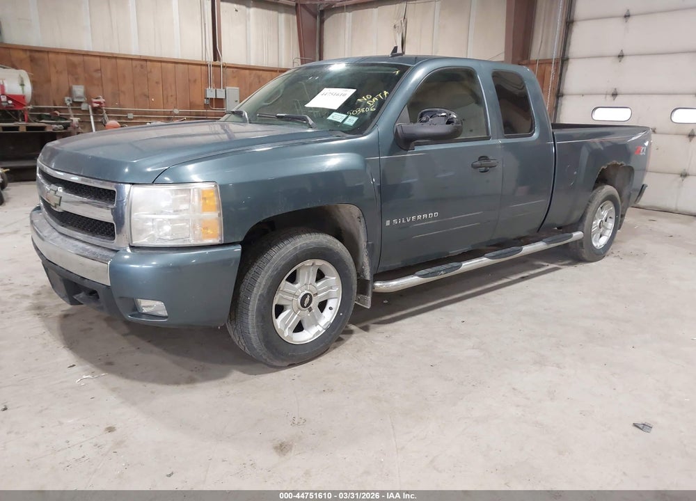 2007 CHEVROLET SILVERADO 1500 LT1 VIN: 1GCEK19077E503806