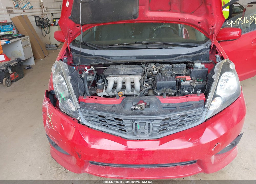 2012 HONDA FIT SPORT VIN: JHMGE8H5XCC008882