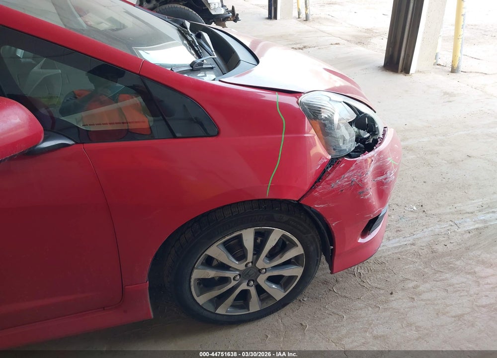 2012 HONDA FIT SPORT VIN: JHMGE8H5XCC008882