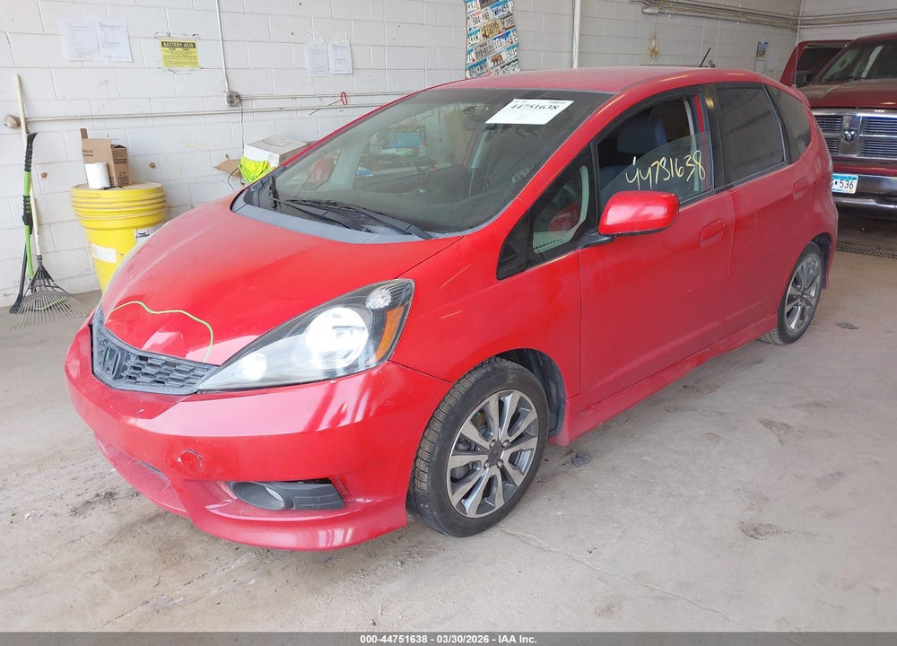 2012 HONDA FIT SPORT VIN: JHMGE8H5XCC008882