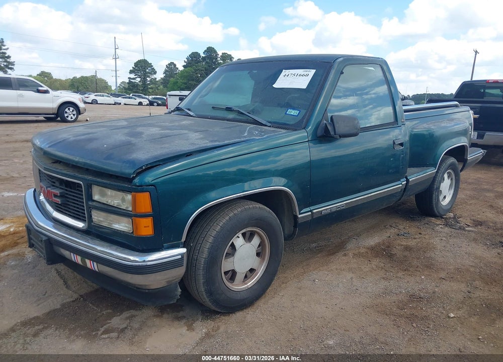 1998 GMC SIERRA 1500 SL SPORTSIDE VIN: 1GTEC14W6WZ511136