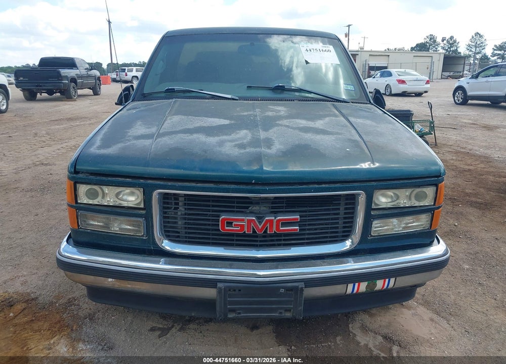 1998 GMC SIERRA 1500 SL SPORTSIDE VIN: 1GTEC14W6WZ511136