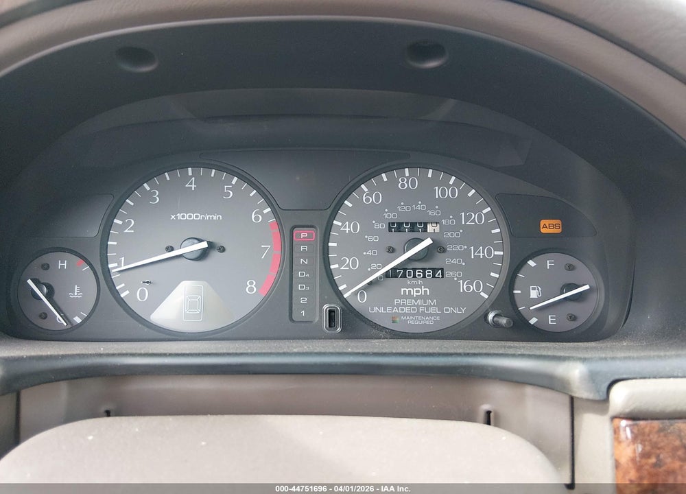 1997 ACURA TL 3.2 VIN: JH4UA3640VC007626