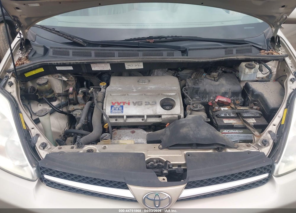 2004 TOYOTA SIENNA XLE LIMITED VIN: 5TDBA22C34S027639
