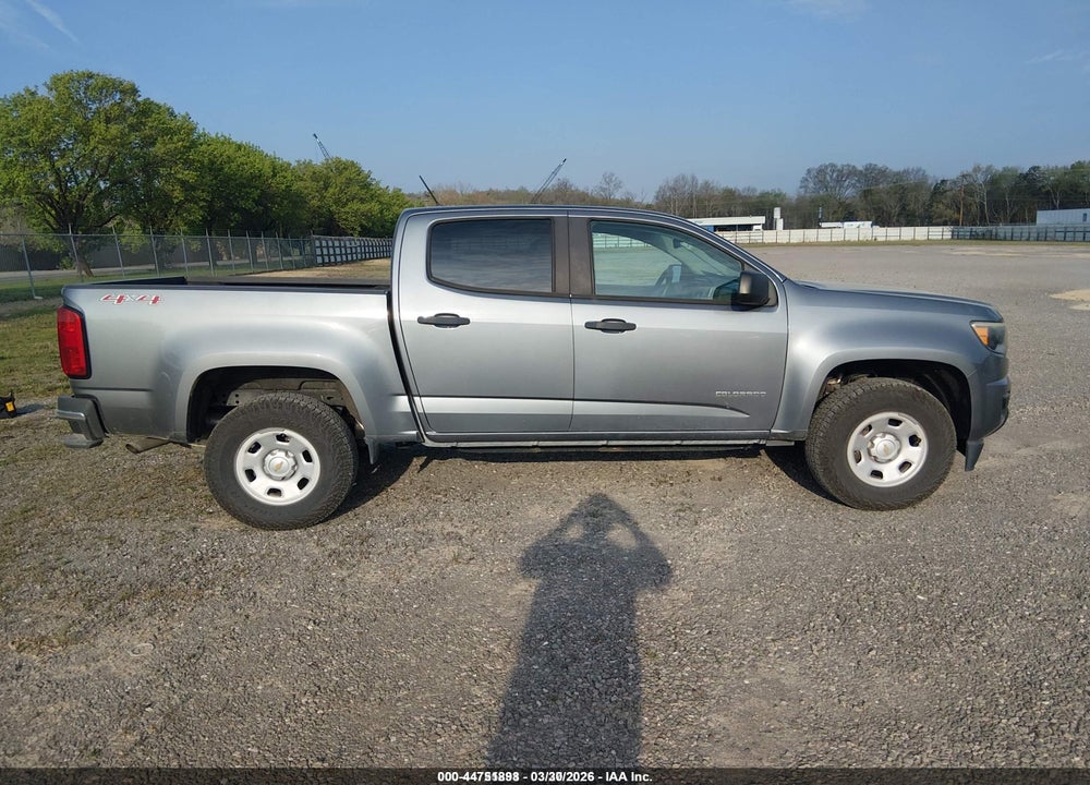 2018 CHEVROLET COLORADO WT VIN: 1GCGTBENXJ1255255