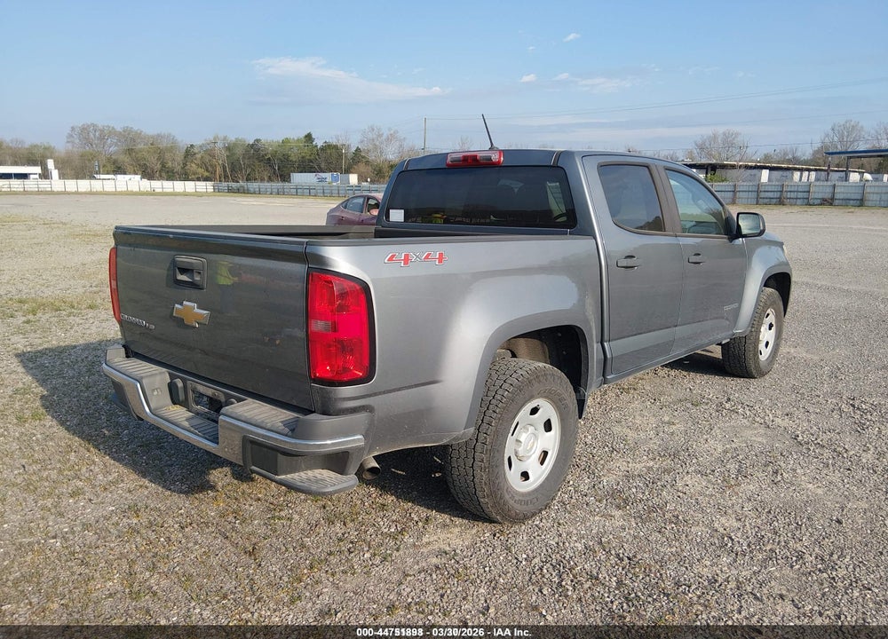 2018 CHEVROLET COLORADO WT VIN: 1GCGTBENXJ1255255