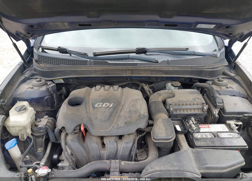2011 HYUNDAI SONATA GLS VIN: 5NPEB4AC3BH222425
