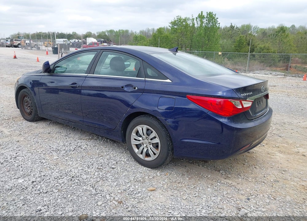 2011 HYUNDAI SONATA GLS VIN: 5NPEB4AC3BH222425