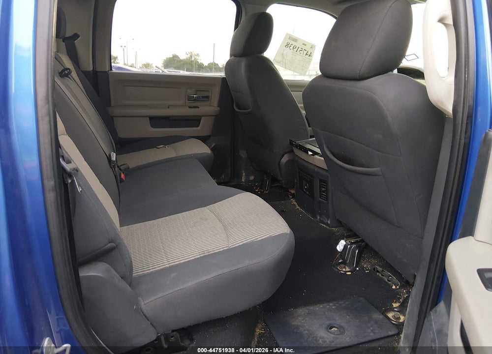 2009 DODGE RAM 1500 SLT/SPORT/TRX VIN: 1D3HB13PX9S808876
