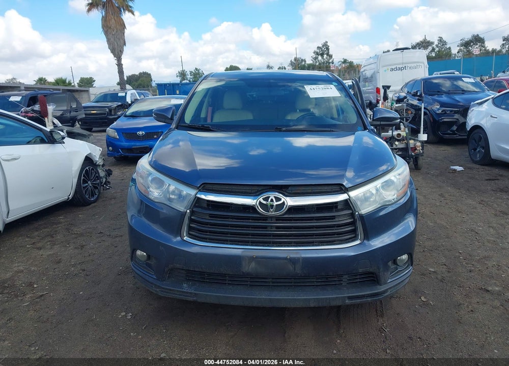2016 TOYOTA HIGHLANDER LE PLUS V6 VIN: 5TDBKRFH3GS350203