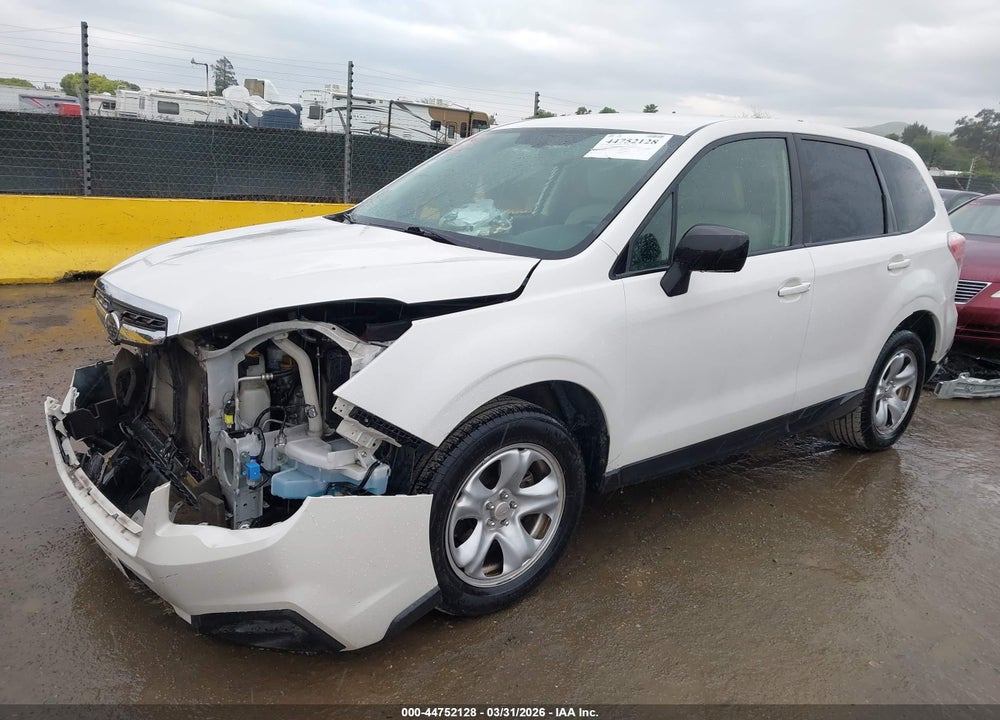 2018 SUBARU FORESTER 2.5I VIN: JF2SJAAC6JH565720