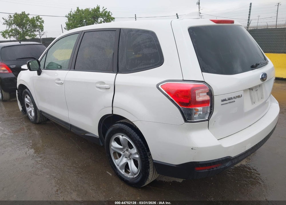 2018 SUBARU FORESTER 2.5I VIN: JF2SJAAC6JH565720