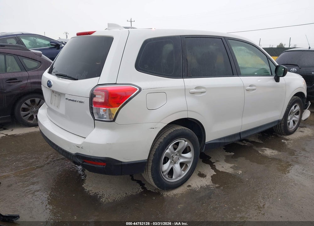 2018 SUBARU FORESTER 2.5I VIN: JF2SJAAC6JH565720