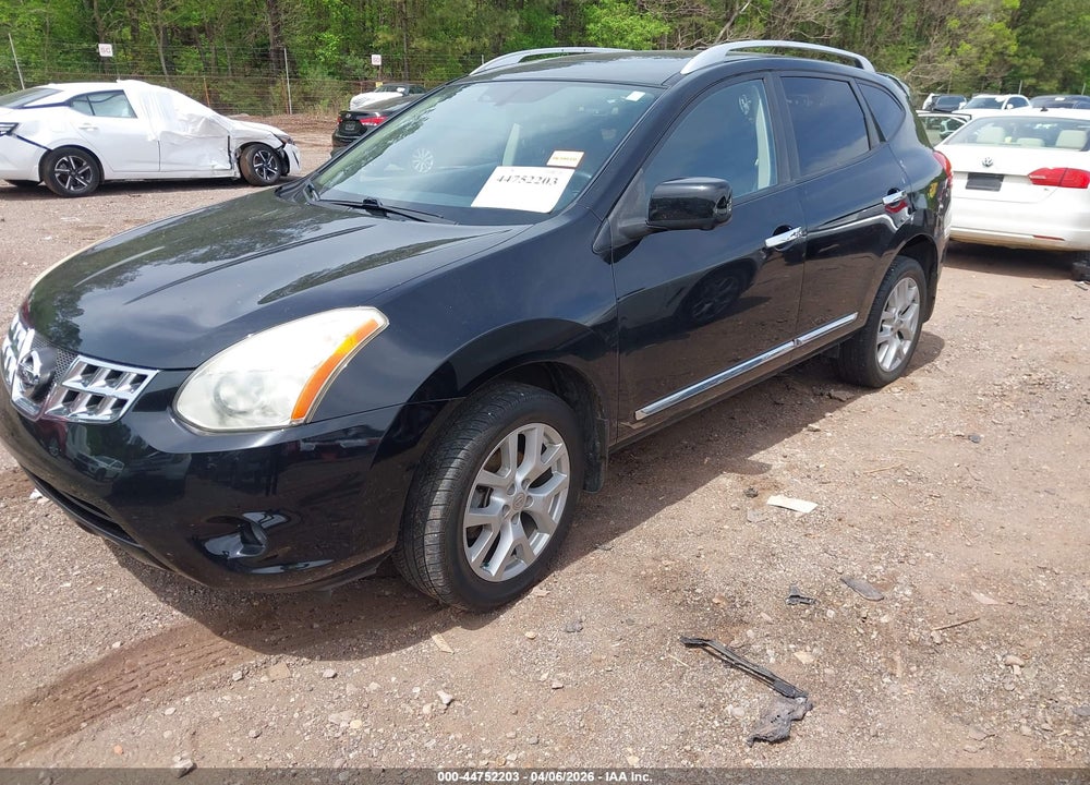 2012 NISSAN ROGUE SV W/SL PKG VIN: JN8AS5MT3CW301450