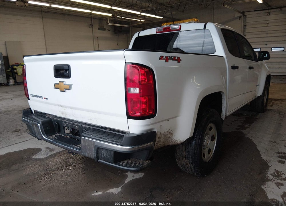 2018 CHEVROLET COLORADO WT VIN: 1GCGTBENXJ1281063