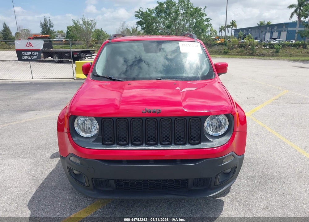 2017 JEEP RENEGADE ALTITUDE FWD VIN: ZACCJABH6HPG64649