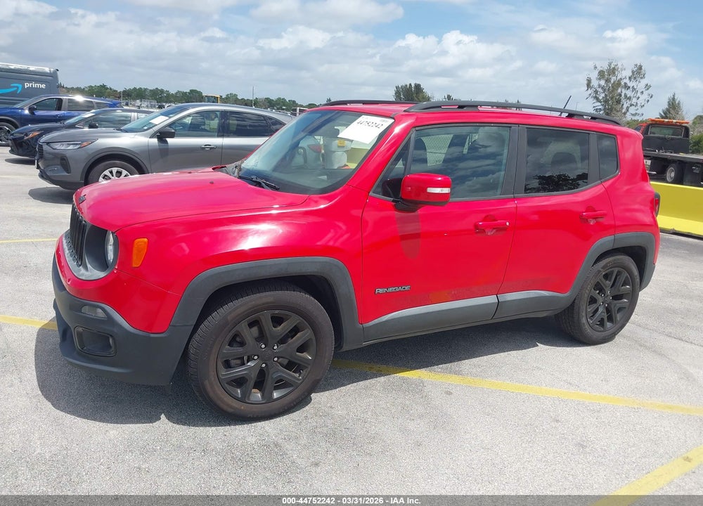 2017 JEEP RENEGADE ALTITUDE FWD VIN: ZACCJABH6HPG64649