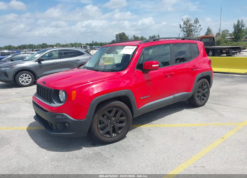 2017 JEEP RENEGADE ALTITUDE FWD VIN: ZACCJABH6HPG64649