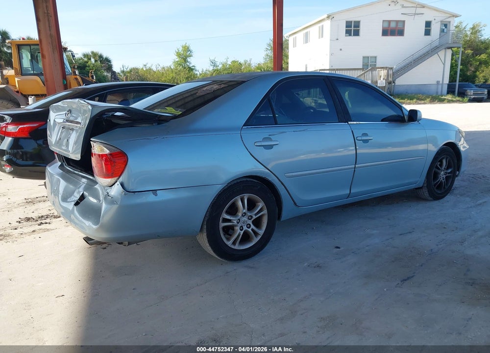2005 TOYOTA CAMRY LE VIN: 4T1BE30K25U592672