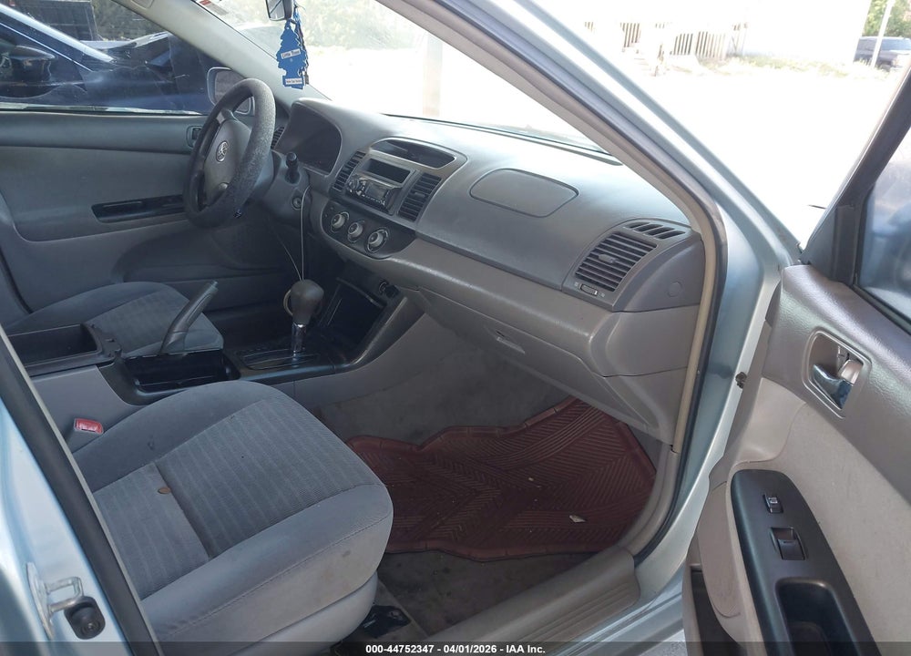 2005 TOYOTA CAMRY LE VIN: 4T1BE30K25U592672