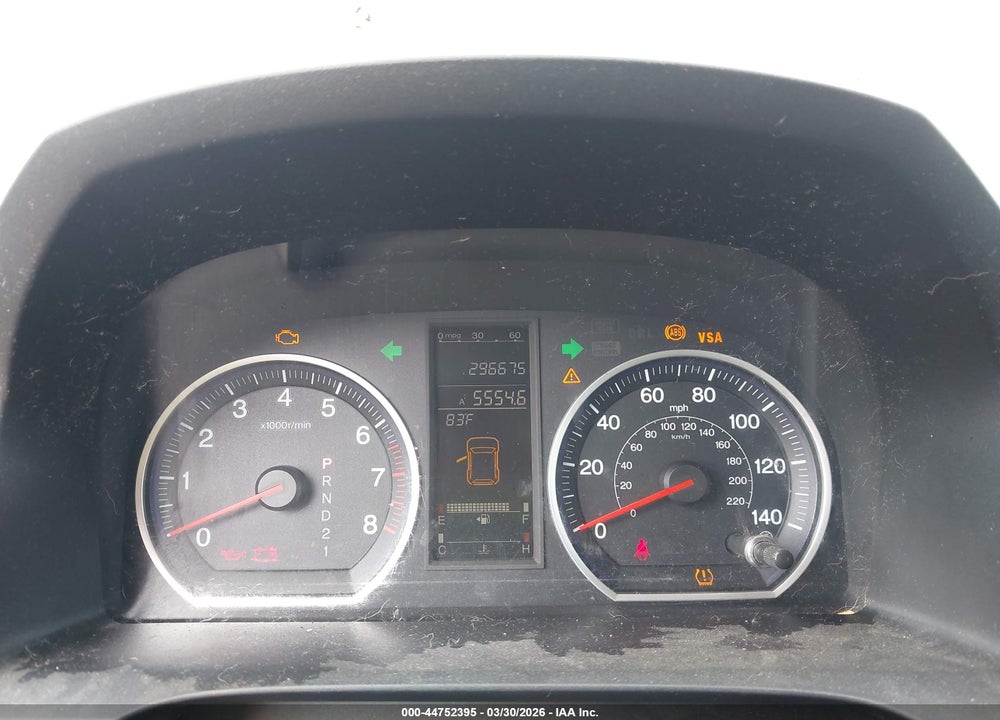 2009 HONDA CR-V EX-L VIN: 5J6RE38769L027382
