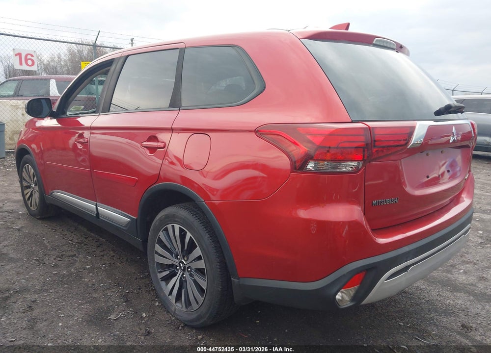 2019 MITSUBISHI OUTLANDER ES VIN: JA4AZ3A33KZ018408