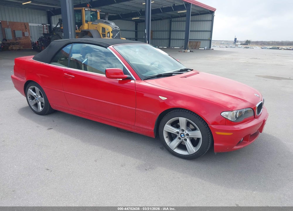 2006 BMW 325CI VIN: WBABW33416PX86069