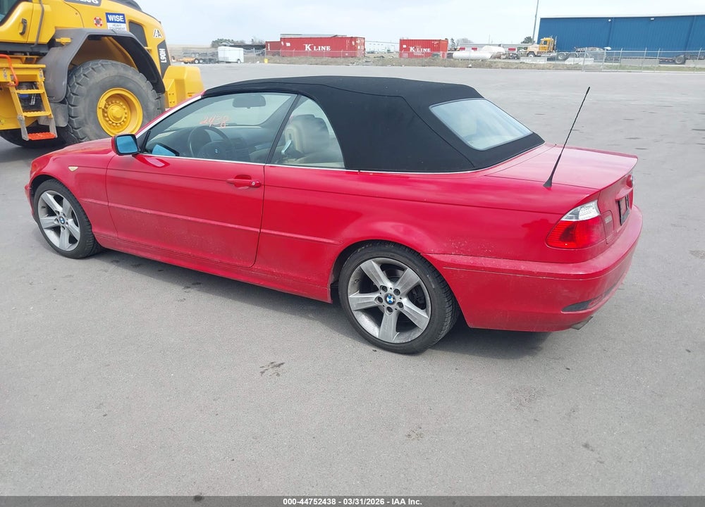 2006 BMW 325CI VIN: WBABW33416PX86069